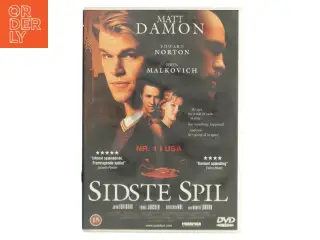 Sidste Spil med Matt Damon (DVD)
