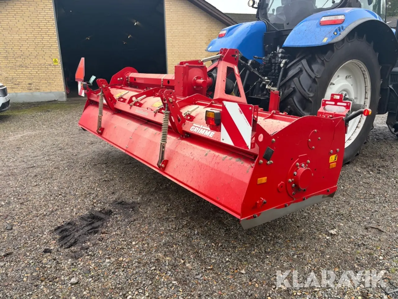 Billede 3 - 4-rækket kam- og fuldfræser Grimme Gf 90-4