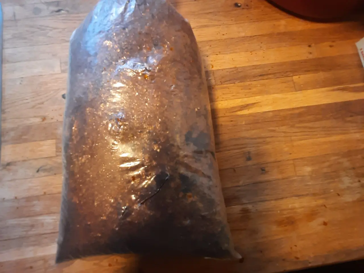Billede 2 - Shellak i flager 1 kg (0,980 kg)
