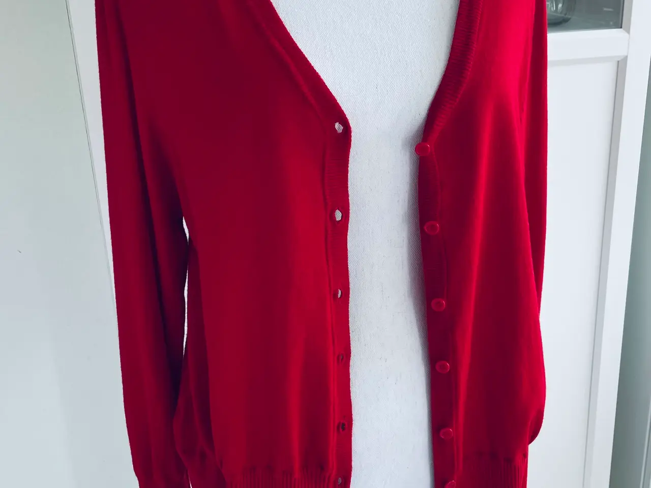 Billede 6 - Cardigan rød 
