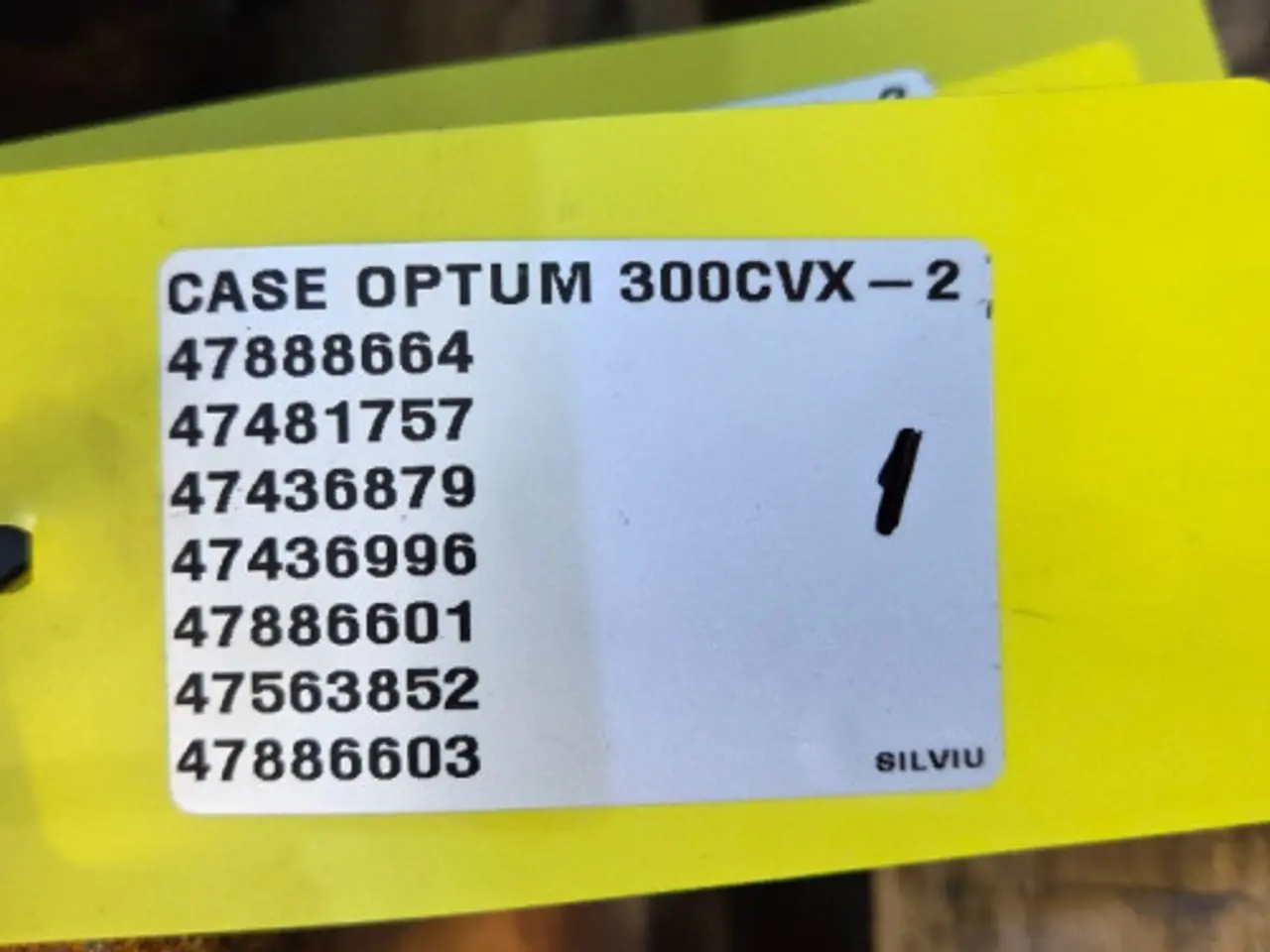 Billede 20 - Case Optum 300 Pto Transmission 47888664