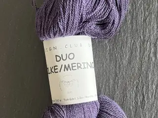 Fint uldgarn DUO silke/merino