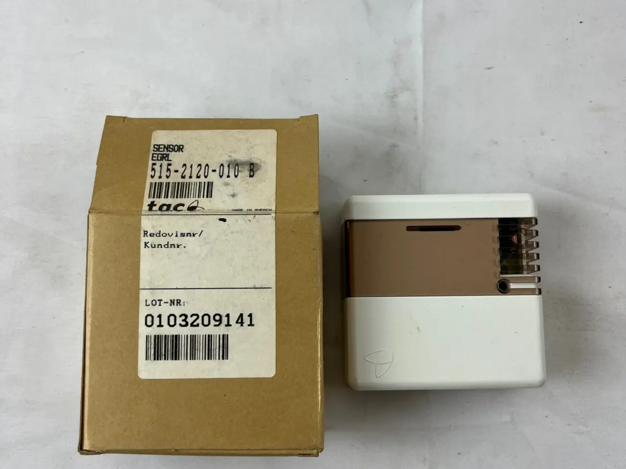 Billede 2 - TAC EGRL Sensor 515-2120-010B Room Temperature