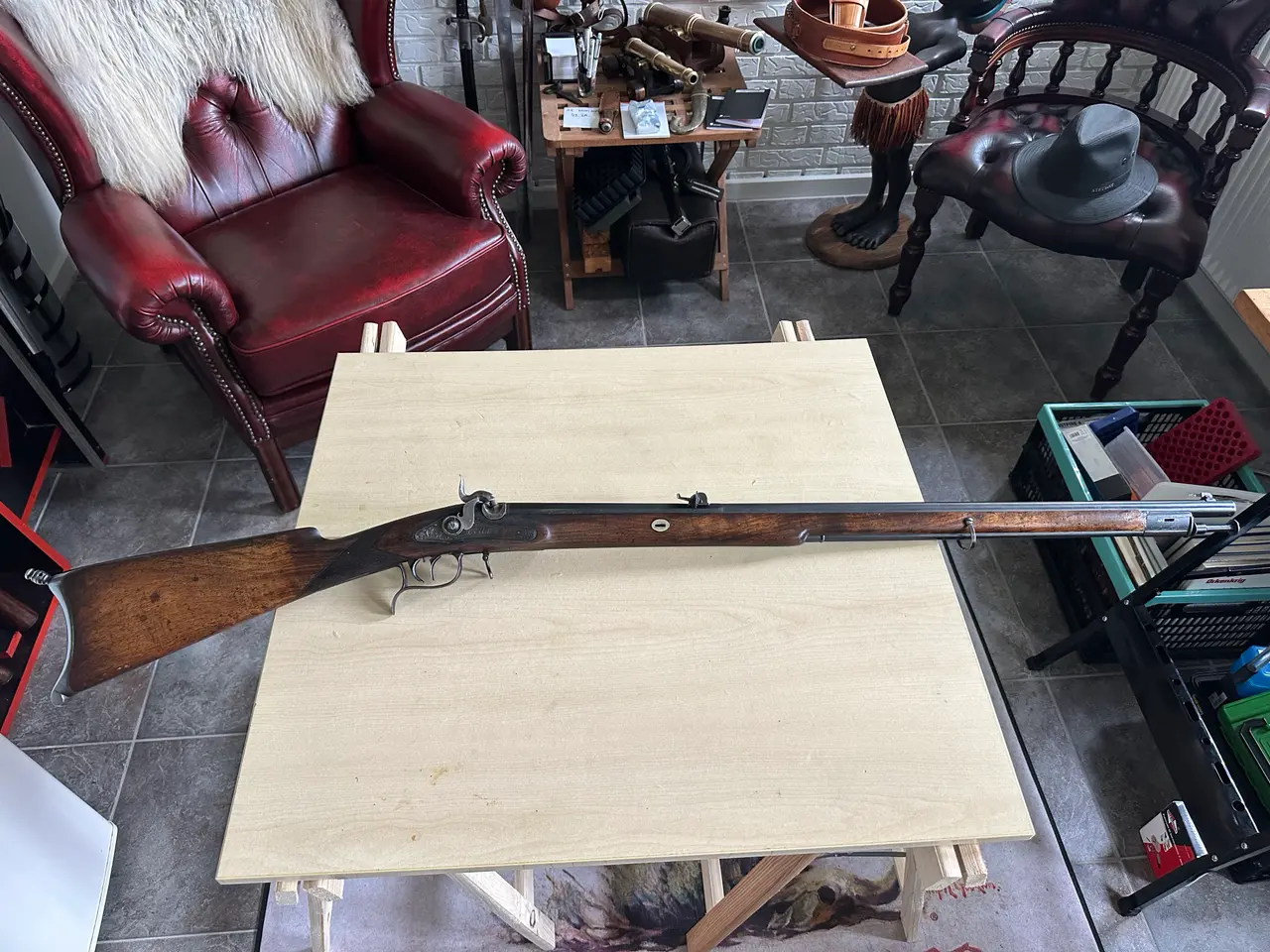 Billede 1 - Original tysk forladerriffel i kaliber .44