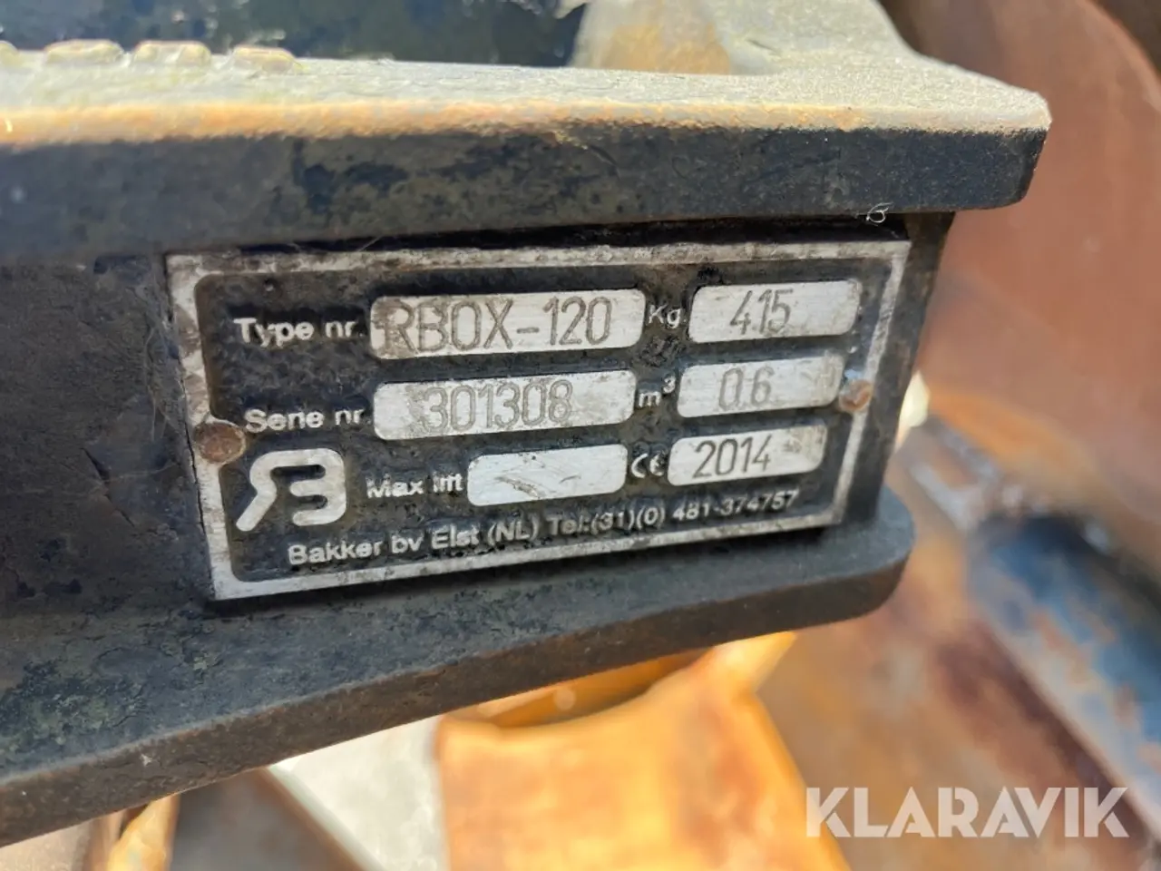 Billede 7 - Sorteringsgrab hydraulisk RBOX-120