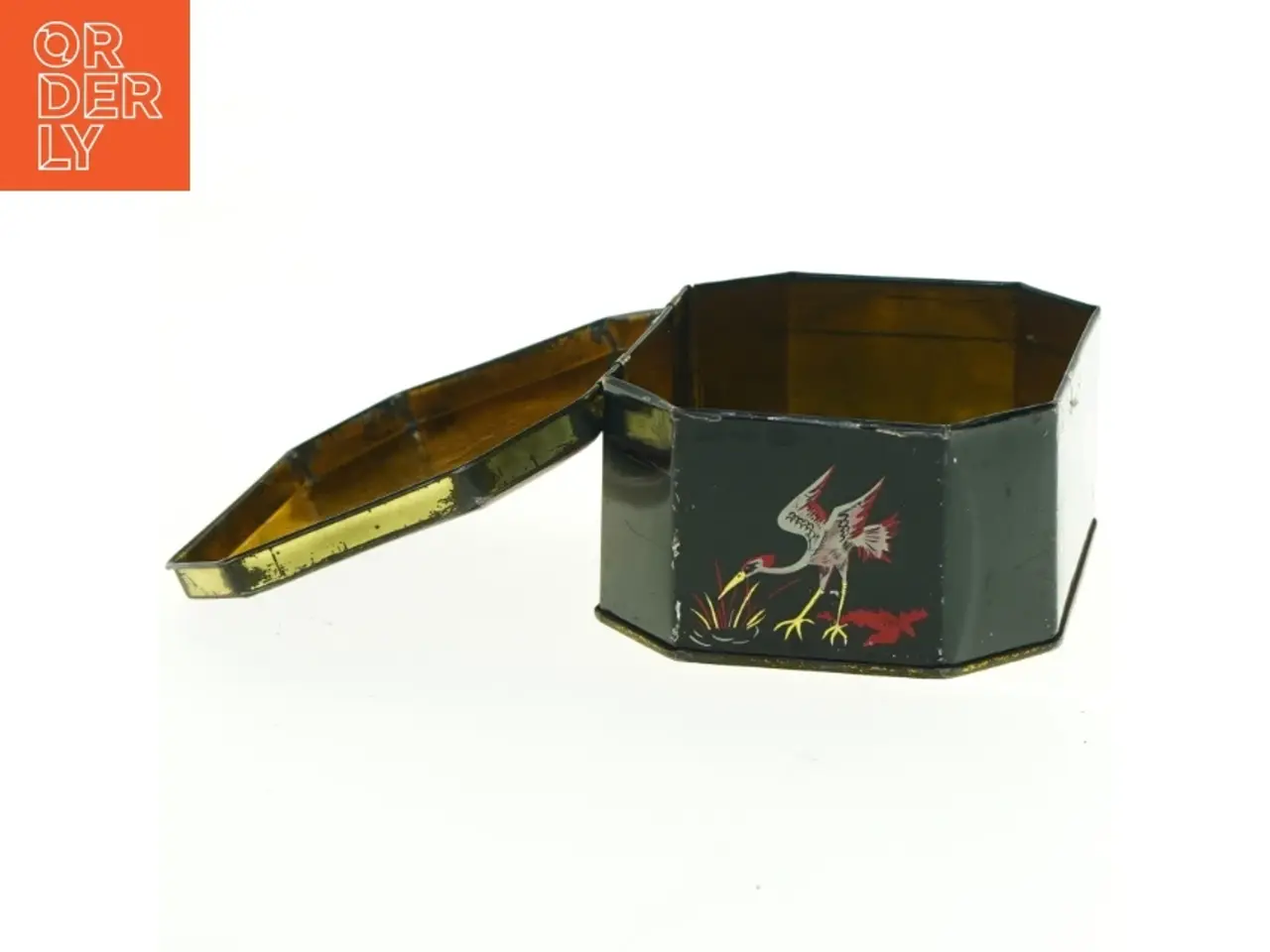 Billede 2 - Gammel metaldåse (str. 13 x 10 x 5 cm)