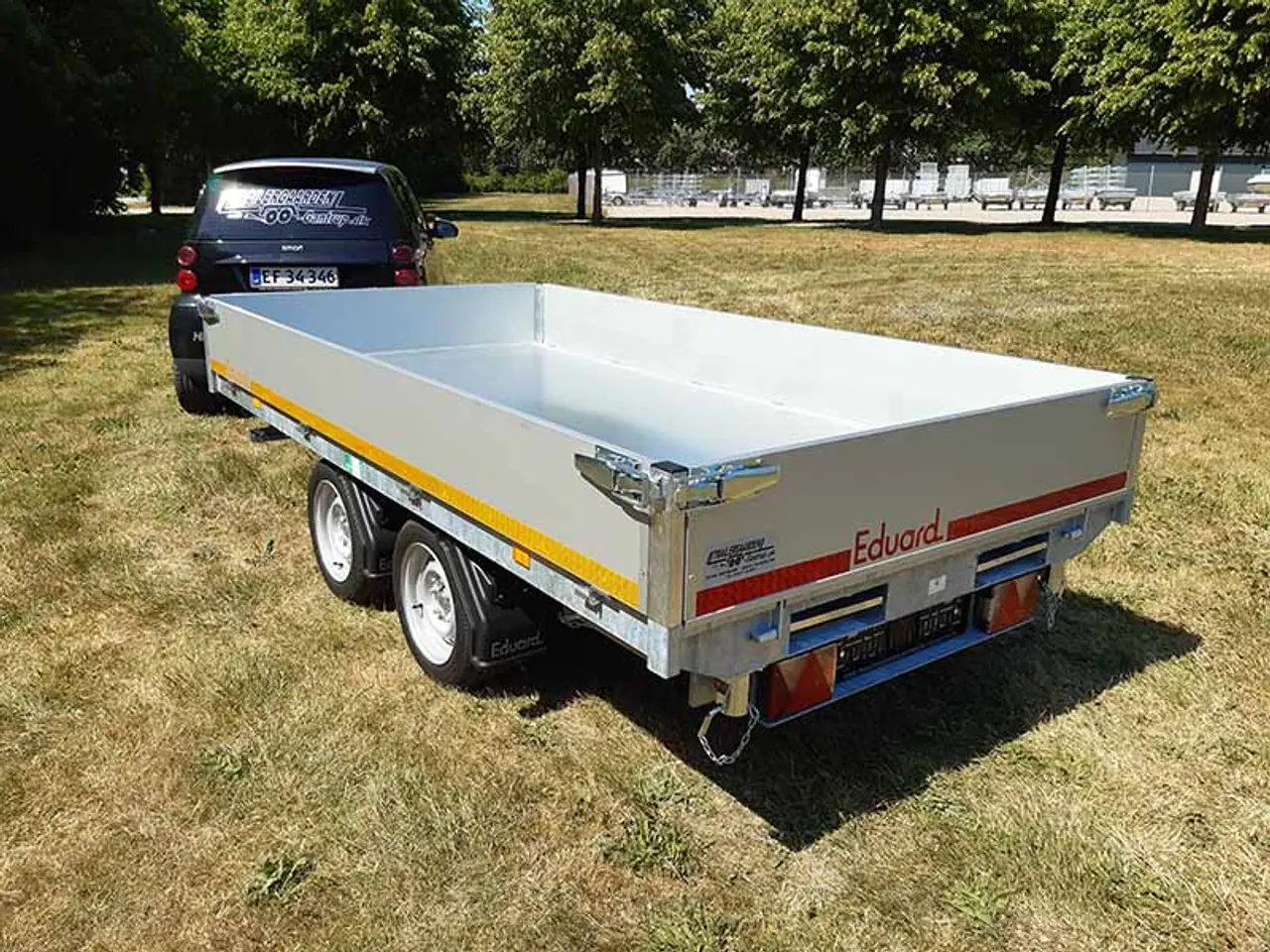 Billede 1 - EDUARD trailer 3116-2700.63 Trev. EL tip M. RAMPER