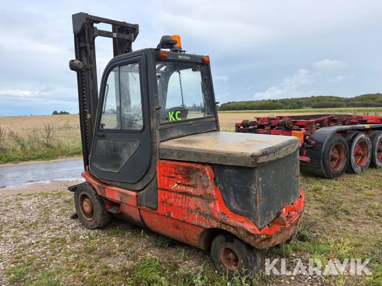 Billede 3 - Eltruck Linde E48P med Pallegafler.