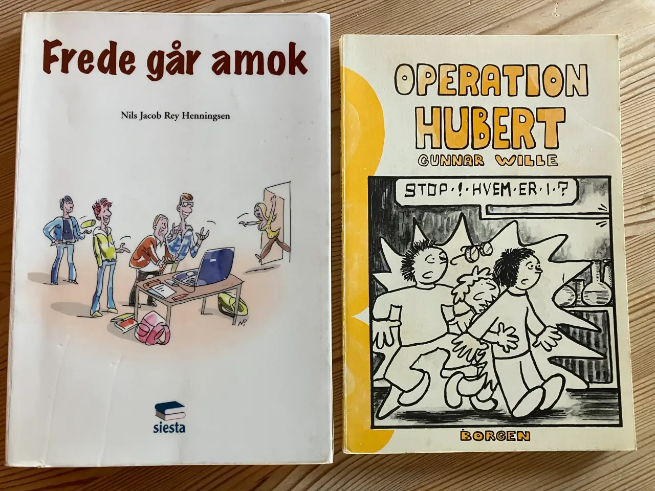 Billede 1 - Humor, 5 bøger bl.a. Frede går amok, Guldkorn m.fl