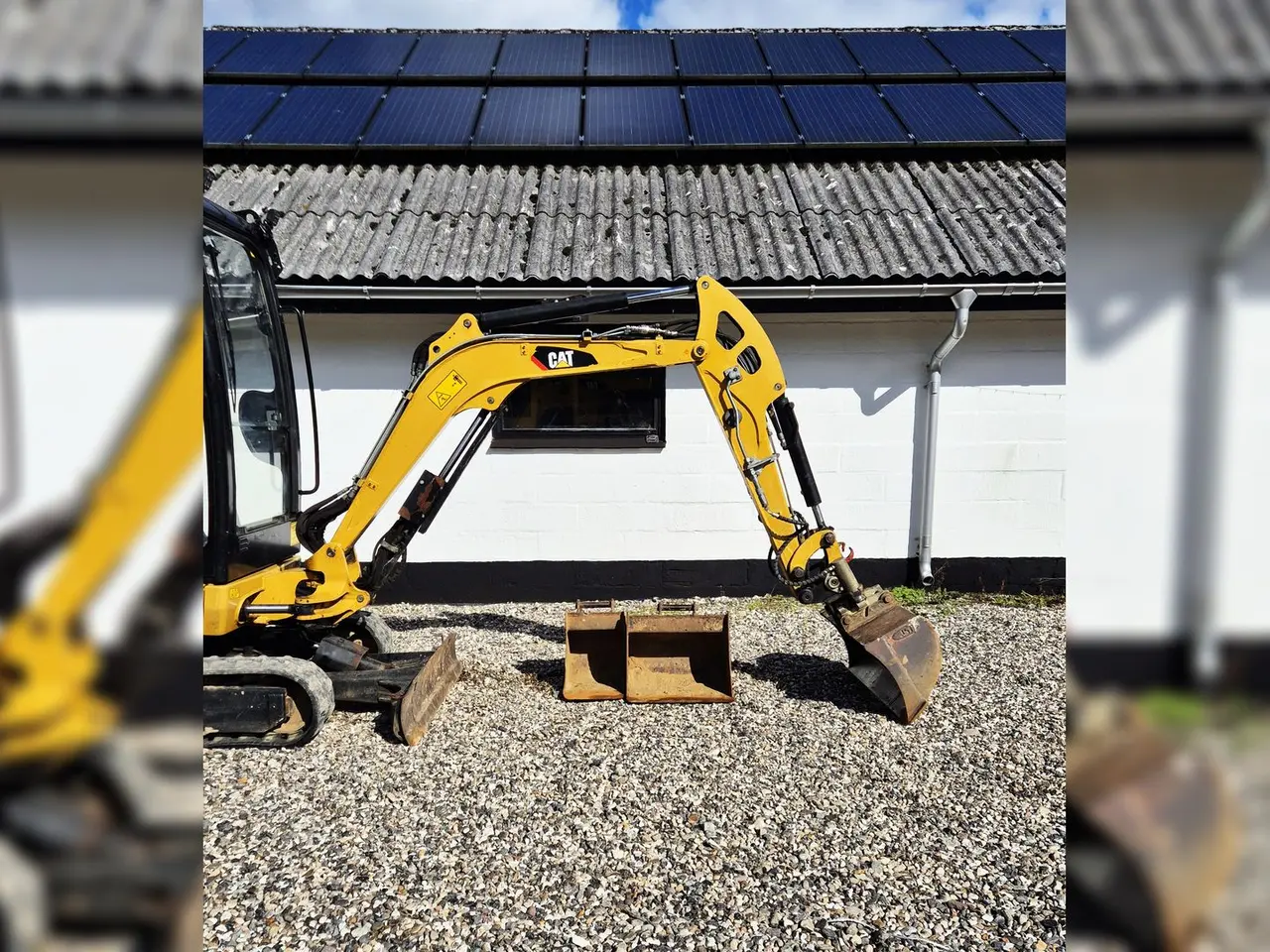 Billede 9 - Caterpillar 301.7D / nyere Tiltman og skovlsæt / 3800 timer og årgang 2016