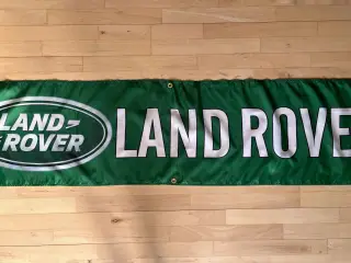 Flag med Land Rover