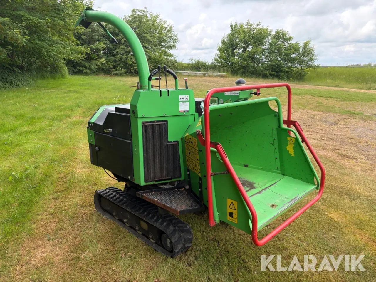 Billede 4 - Flishugger Greenmeech Quad Track 160