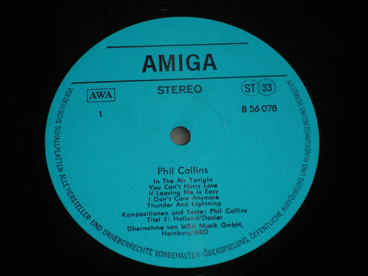 Billede 4 - (sender gerne) Phil Collins – Phil Collins