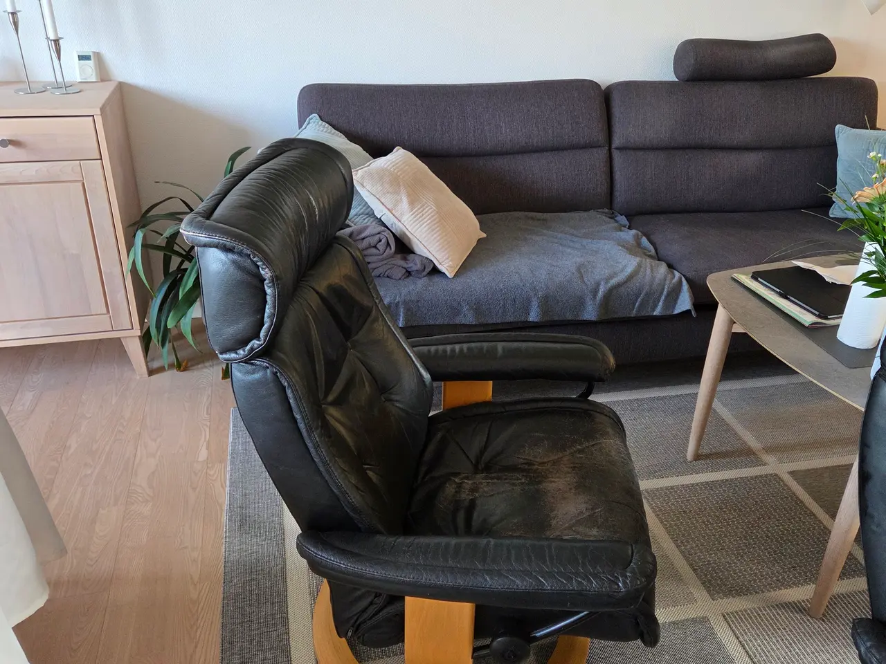 Billede 2 - Ekornes stressless stol og skammel