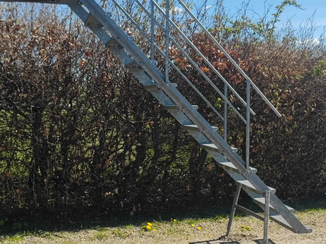 Billede 3 - Trappe galvaniseret