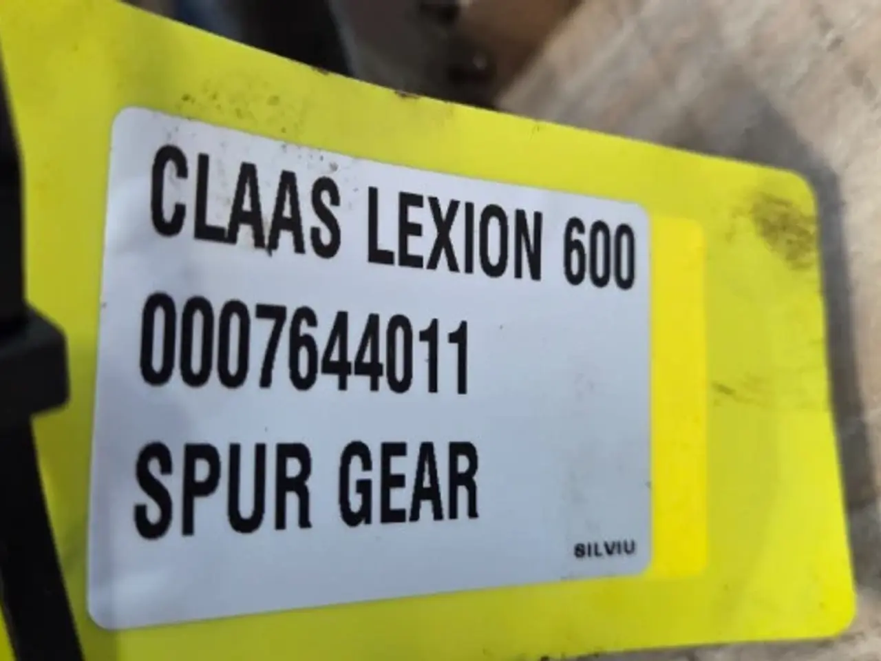 Billede 13 - Claas Lexion 600 Gearhjul 7644011