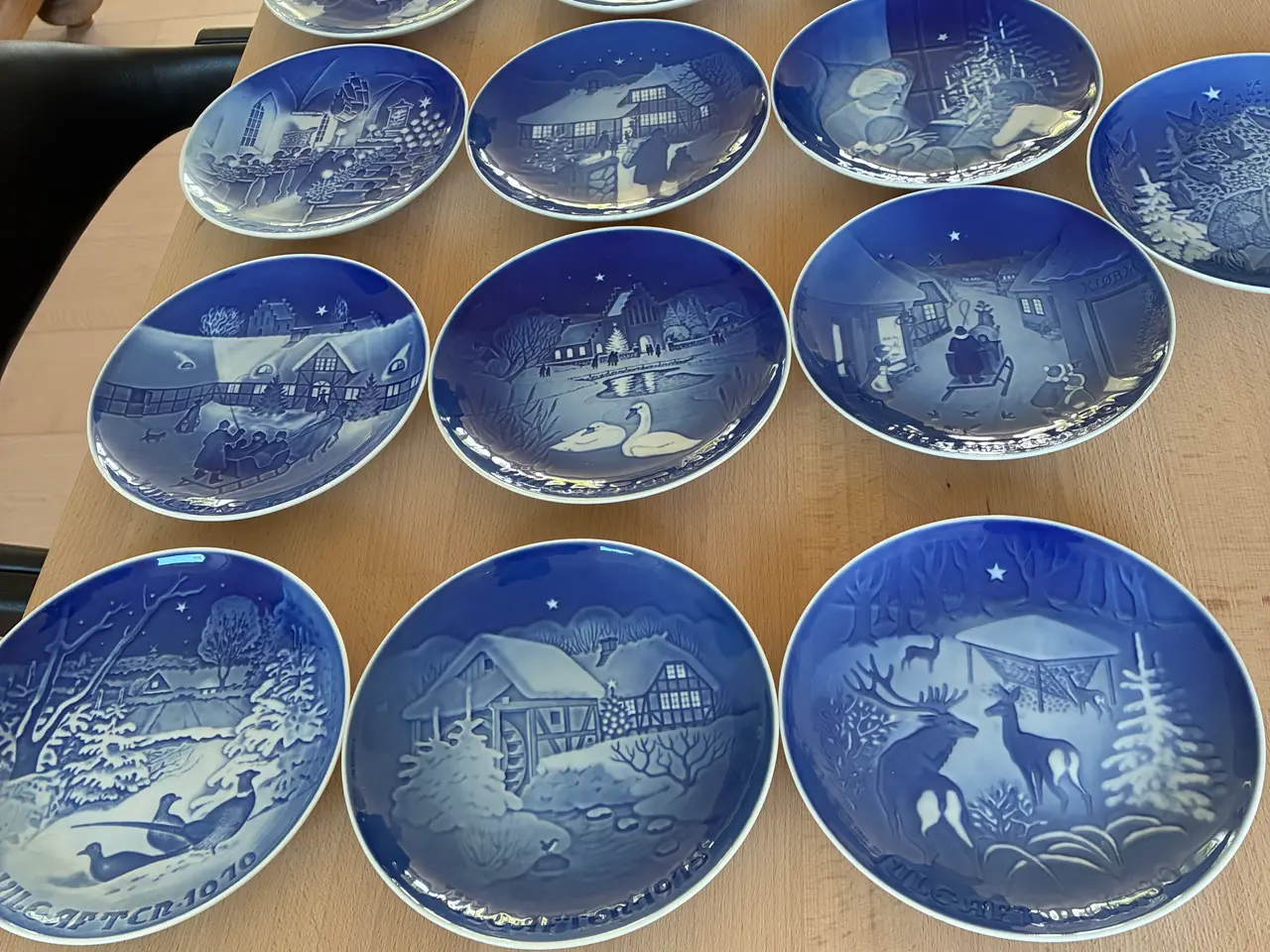 Billede 1 - B og G juleplatter