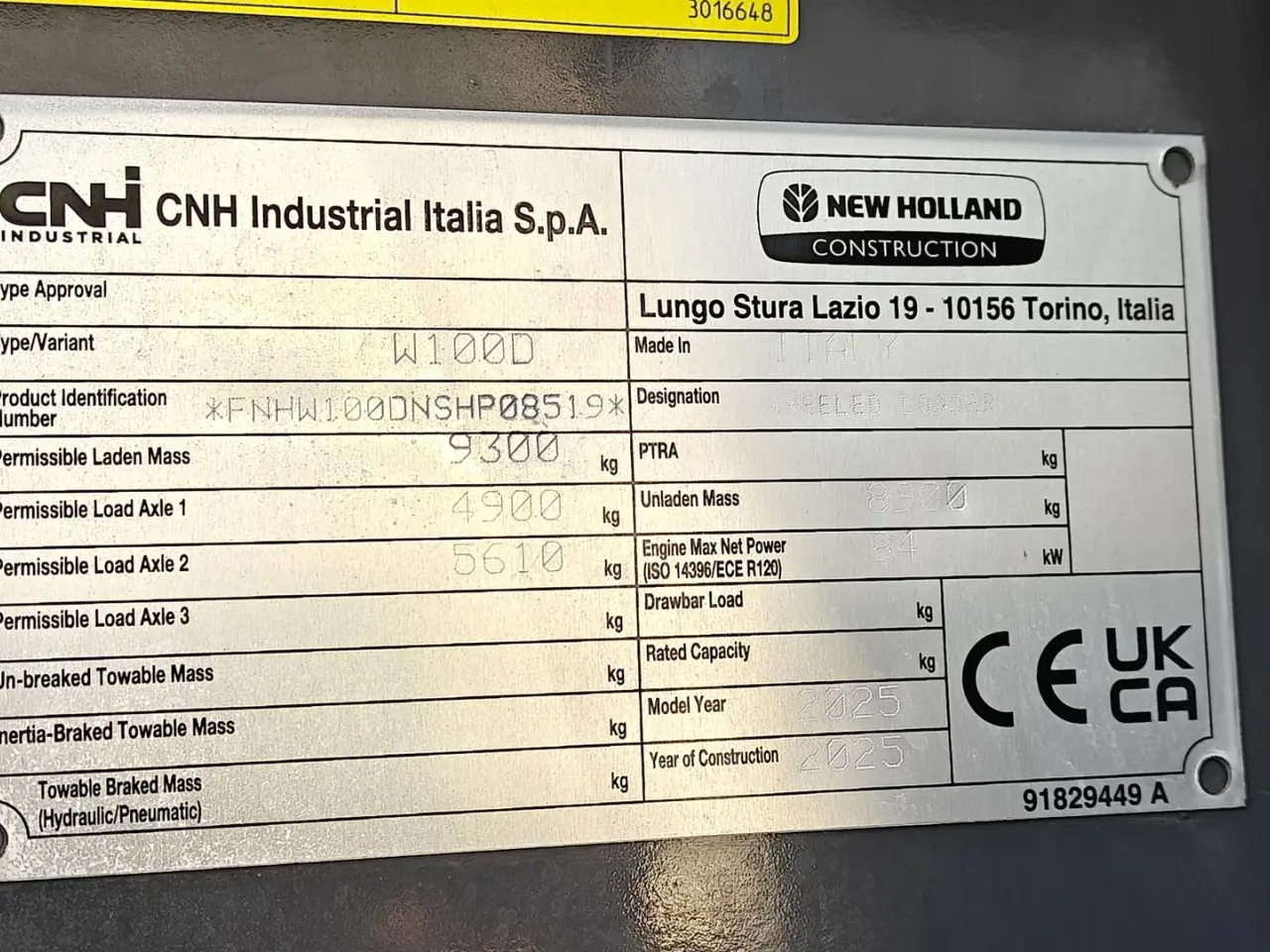 Billede 10 - New Holland W100D