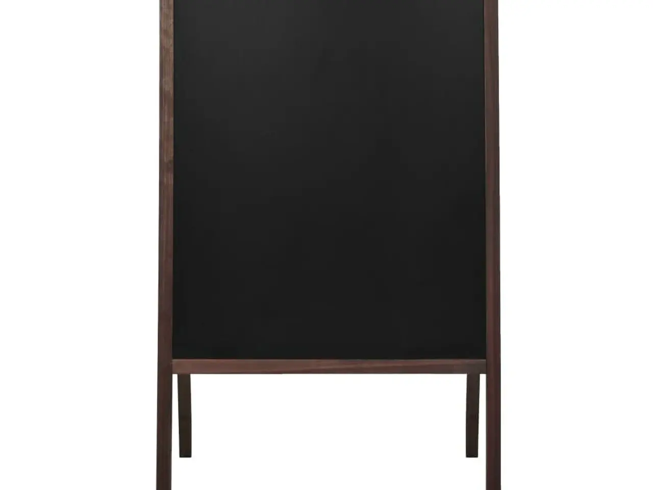 Billede 2 - Dobbeltsidet fritstående tavle i cedertræ - 60 × 80 cm