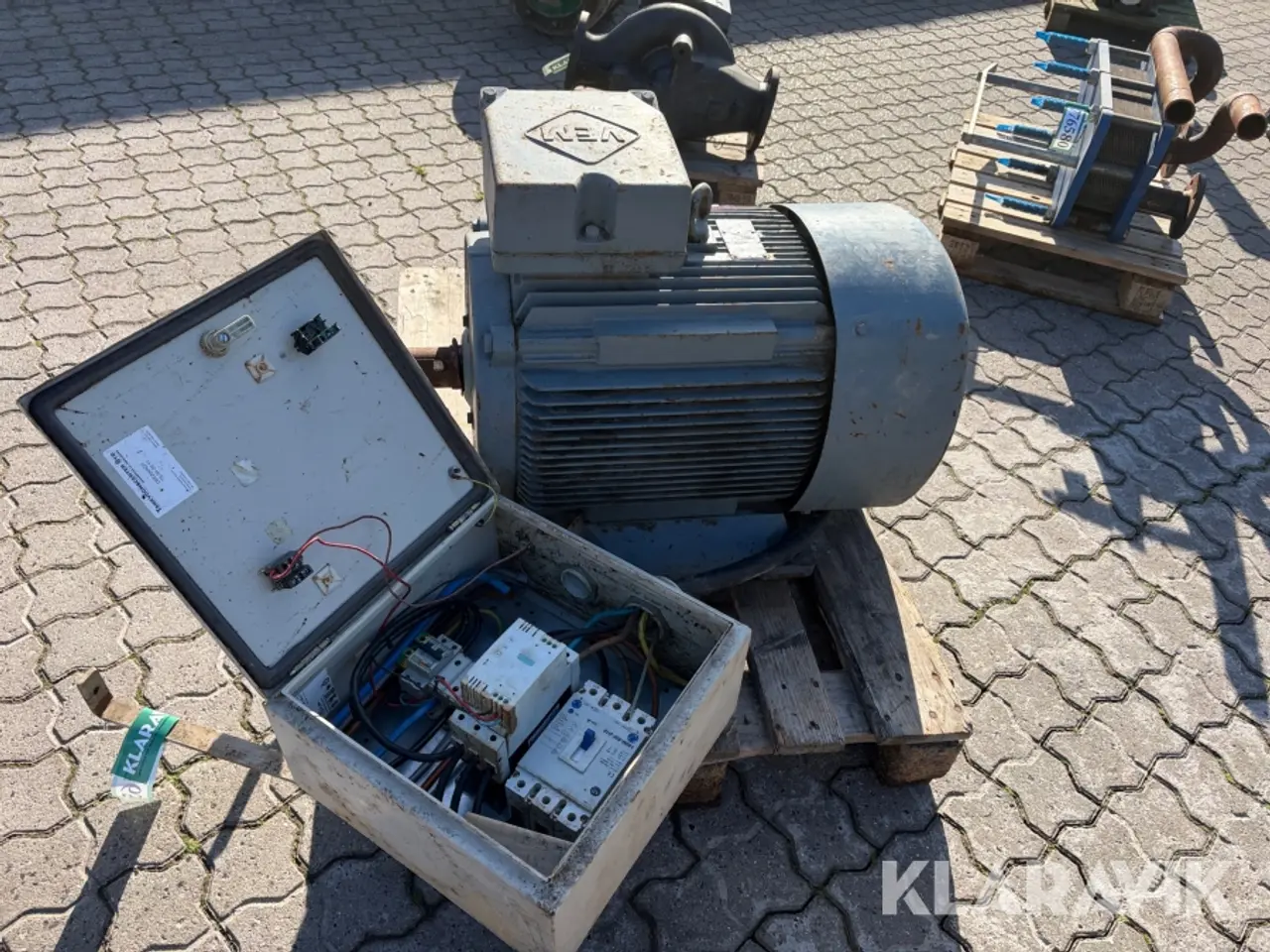Billede 6 - Elmotor Vem K21R 250M 2 HW med styring.