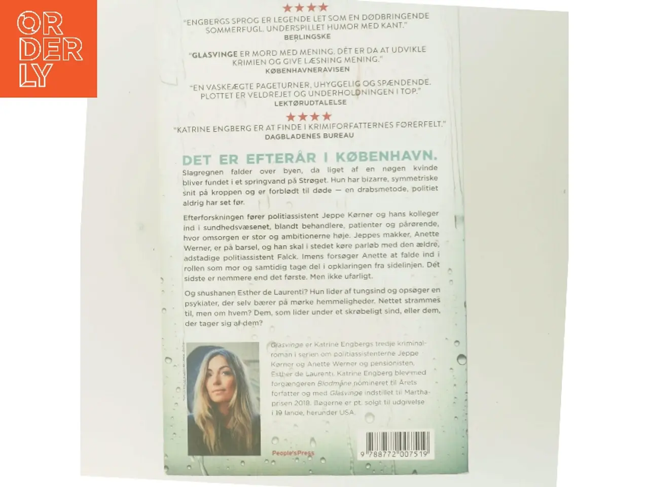 Billede 3 - Glasvinge : kriminalroman af Katrine Engberg (Bog)