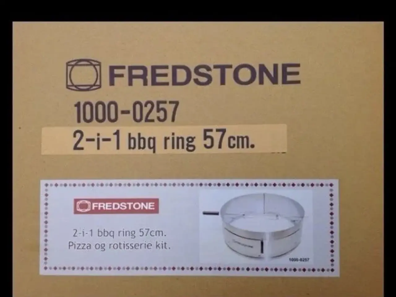 Billede 2 - Fredstone pizzaindsats Ø57 - Ny