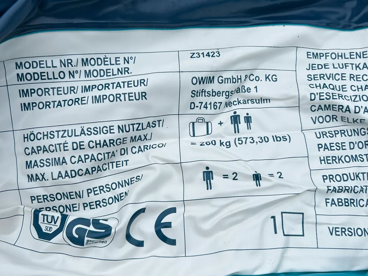 Billede 2 - Stor gummibåd