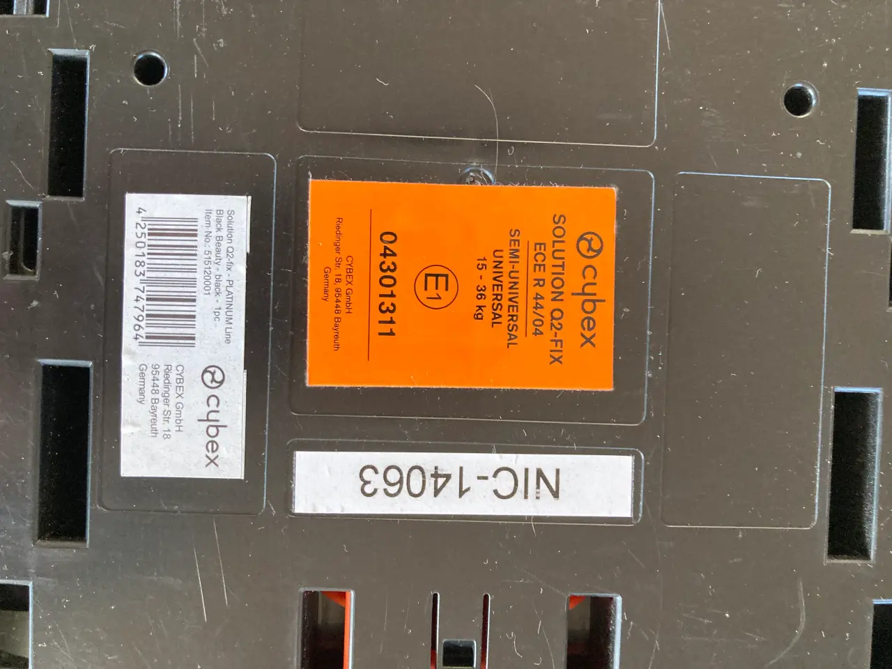 Billede 5 - Cybex solution Q2-fix autostol 3-12 år (15-36 kg)