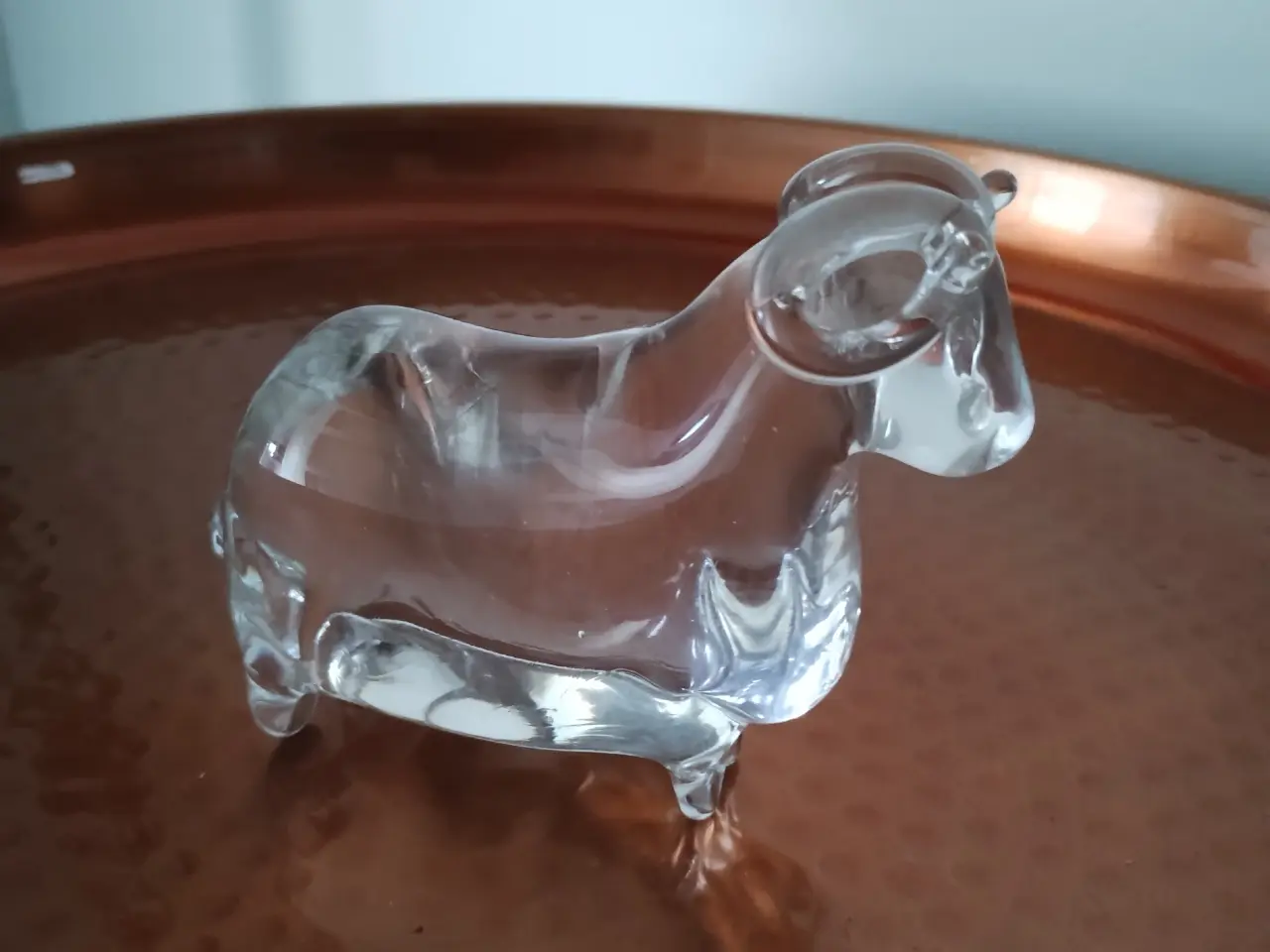 Billede 1 - Flot glas gedebuk