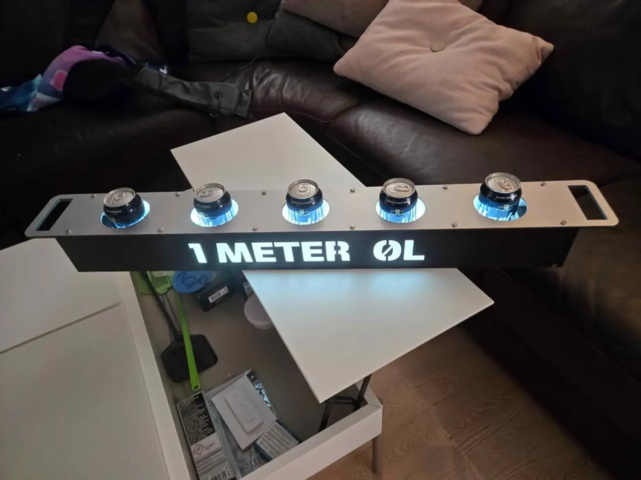 Billede 1 - 1 meter øl [fest gimmick eller til hjemmebar]