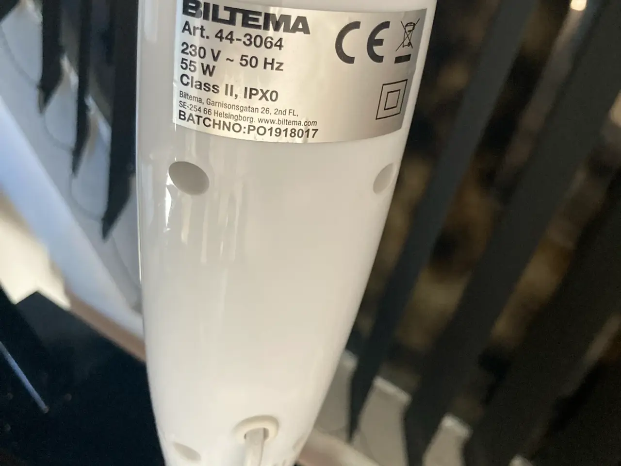 Billede 3 - Biltema gulvventilator med fjernbetjening (som ny)