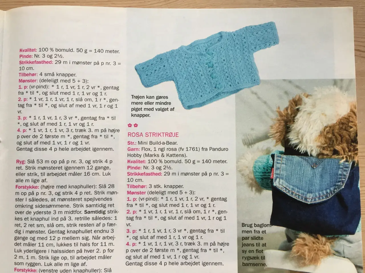 Billede 8 - Sy og strik til Build-a-Bear og Baby Born