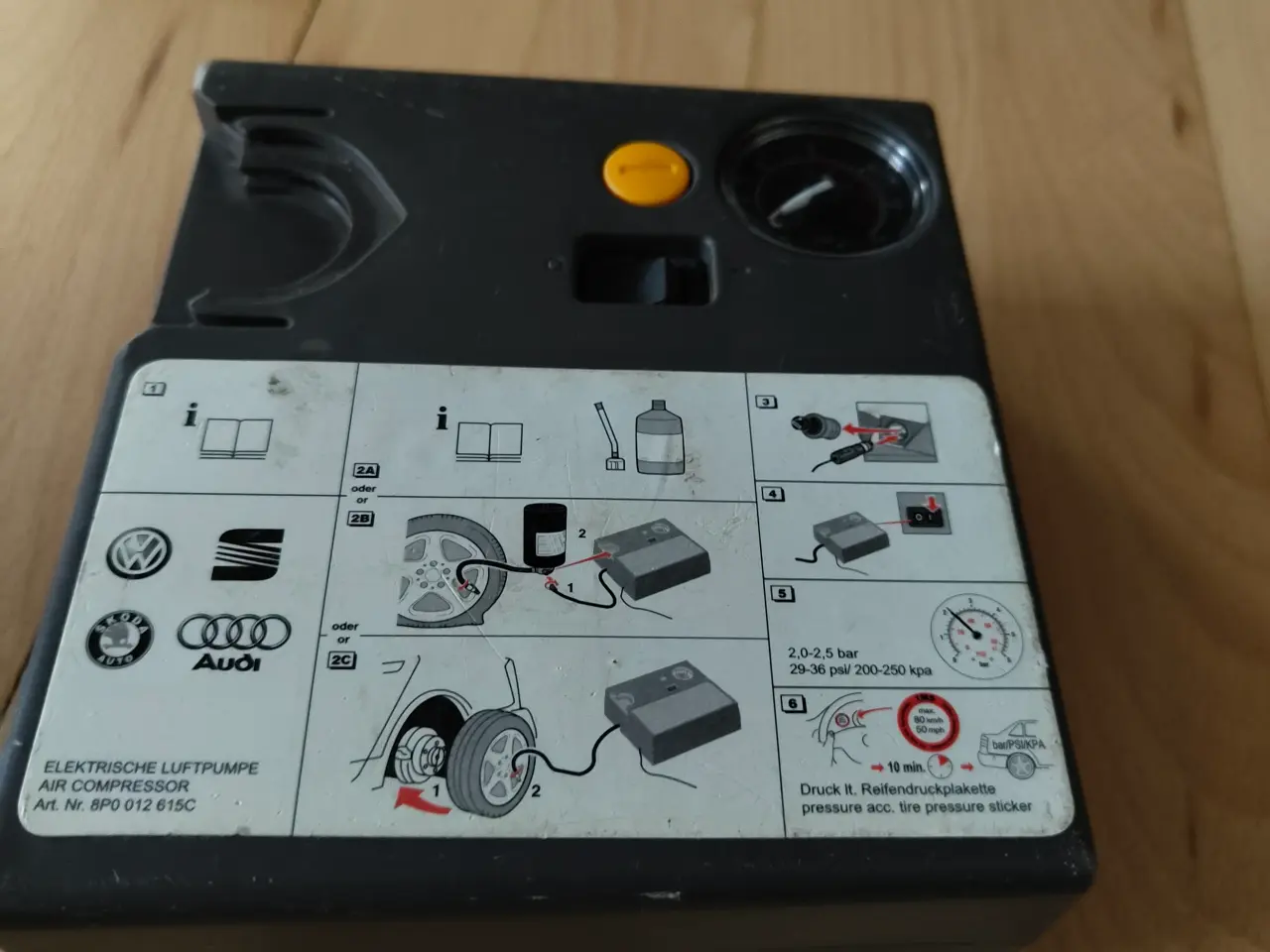 Billede 1 - Minikompressor til Auto ventil