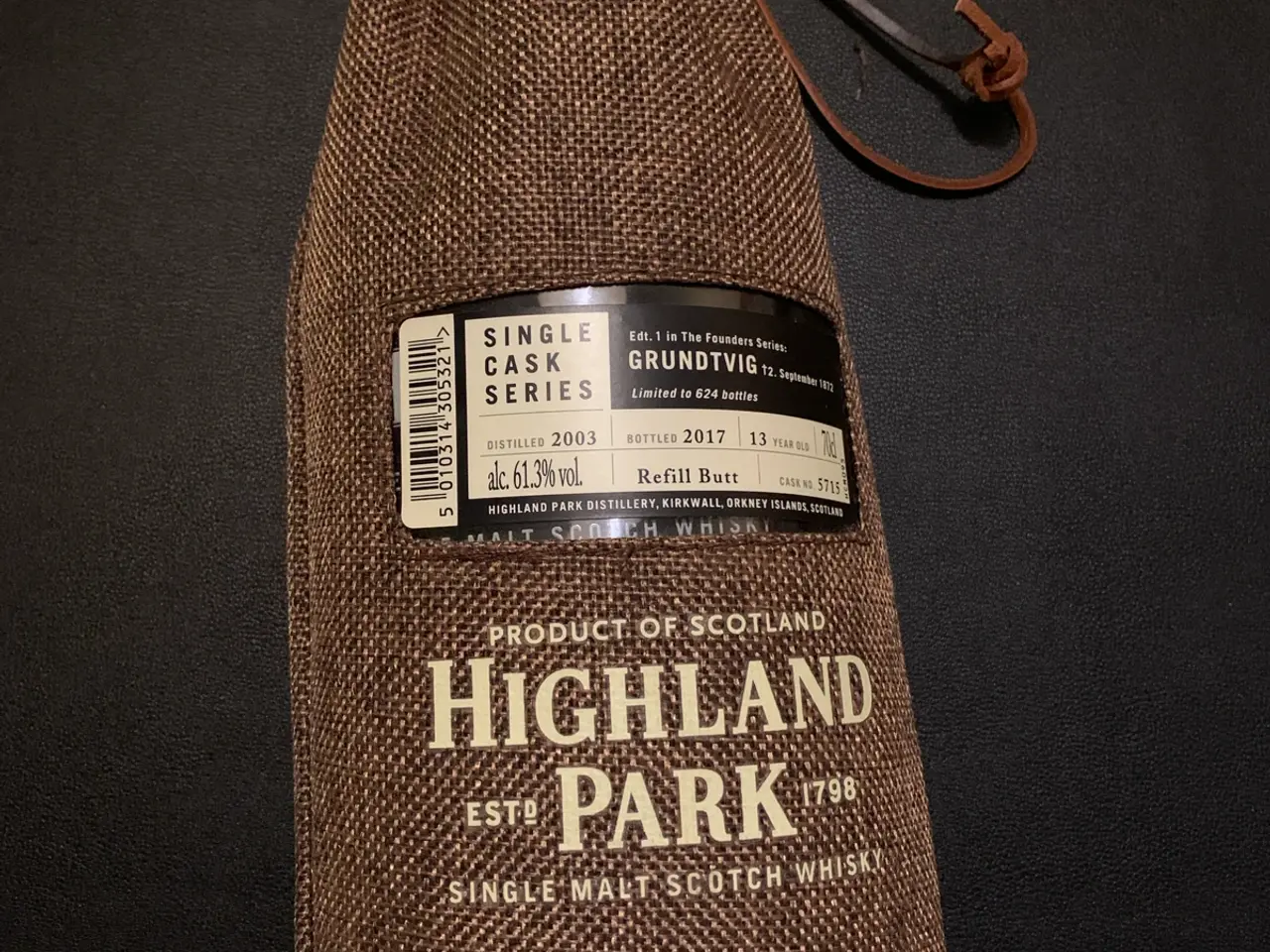 Billede 1 - Highland Park Single Cask whisky Grundvig