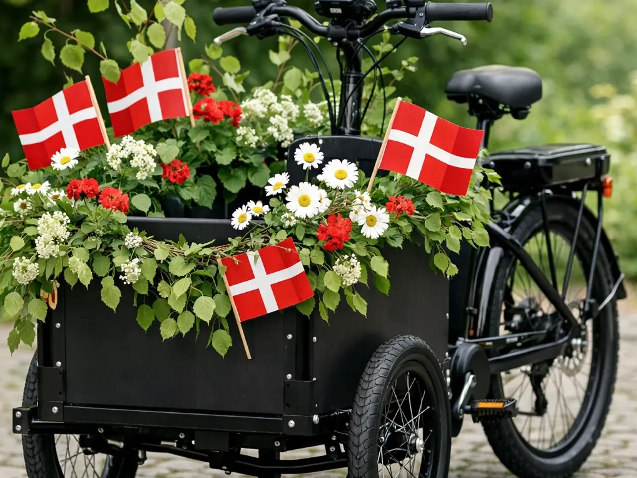 Billede 2 - Til opslagstavlen! Lej vores El-ladcykel