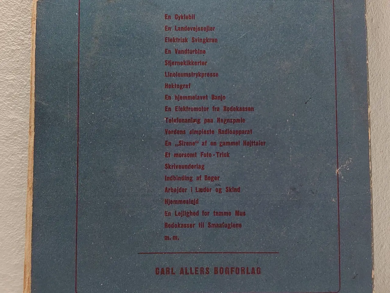Billede 2 - C.Larsson: Drenge og Mekanik. Udgivet 1945.