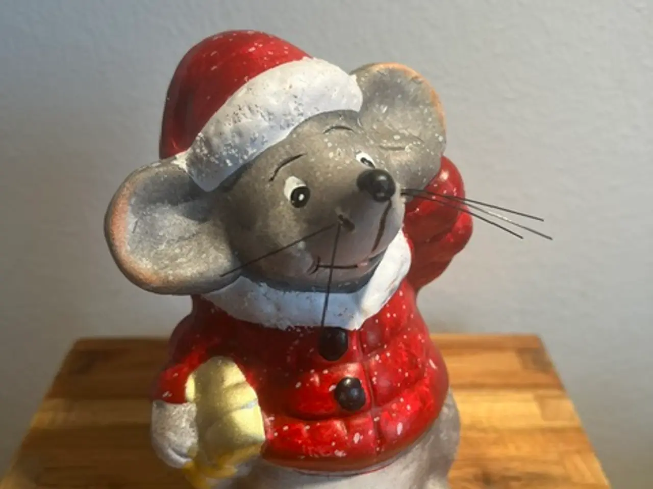 Billede 4 - Flot pakke: Skål (Ø 17 cm), julemus og 2 te-dåser
