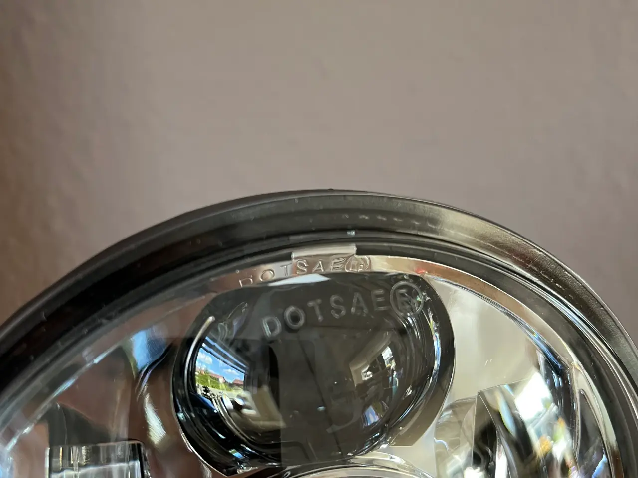 Billede 4 - LED forlygteindsats krom til Harley-Davidson
