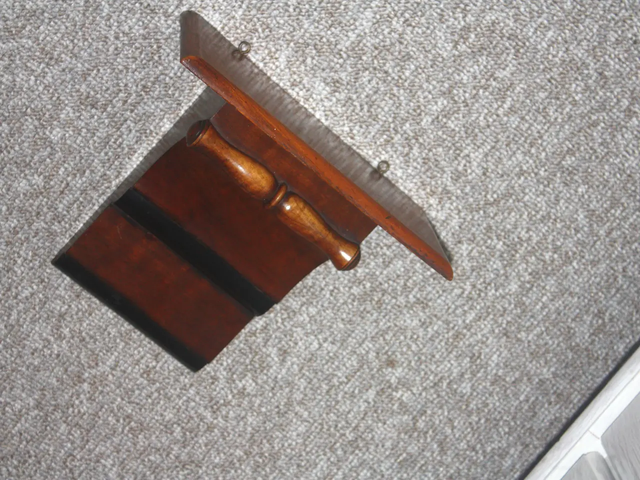 Billede 3 - Træ hylde højde 21 cm
