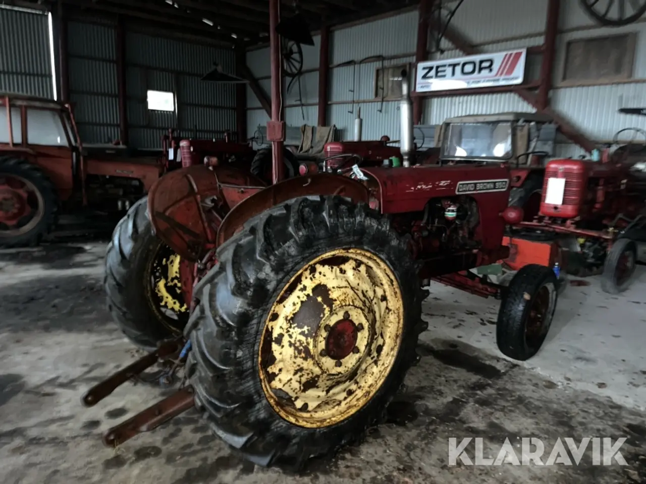 Billede 3 - Veterantraktor David Brown 950