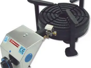 Paella Gaskomfur Ø250 mm – 10 kW – Sort Emalje