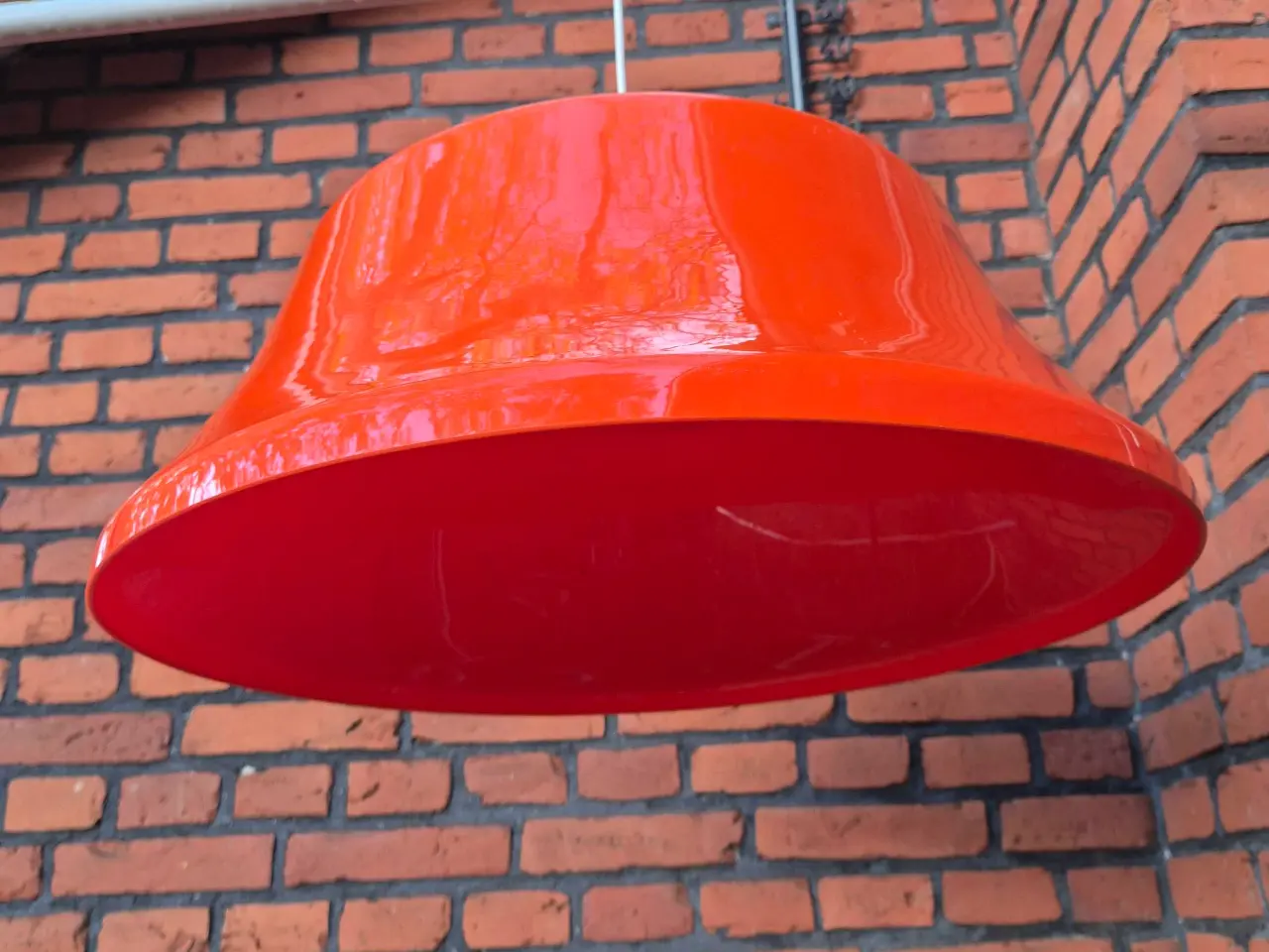 Billede 2 - Giga retrolampe i transparent plastik 