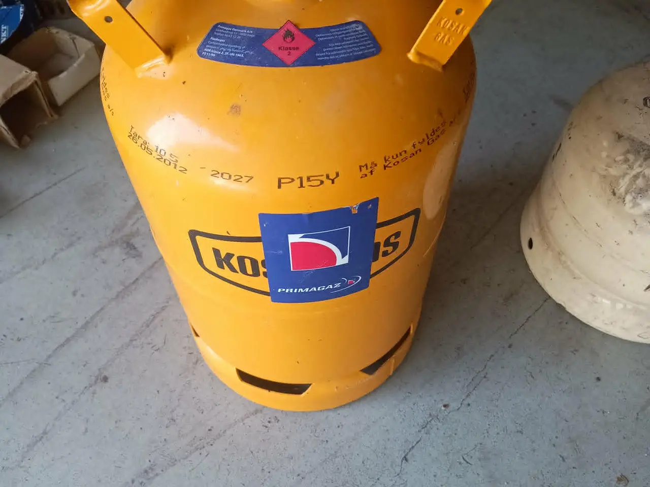 Billede 1 - 11-kilos og 5-kilos gasflasker