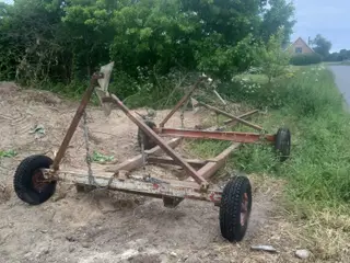 Bådtrailer, ikke den smukkeste men den fungerer