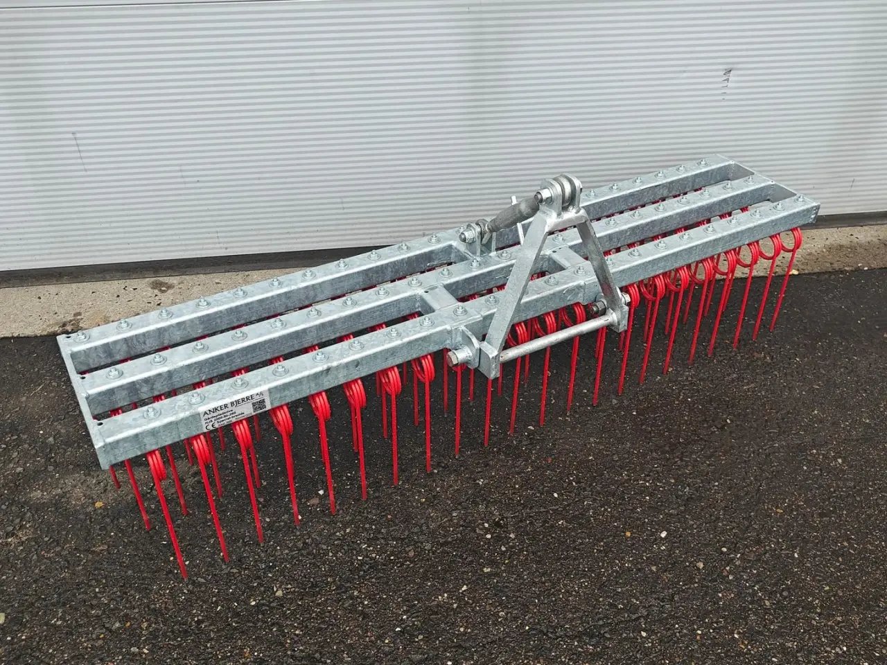 Billede 3 - Egholm Anker Bjerre Riven 150cm 150cm gårdrive, 3-rækket