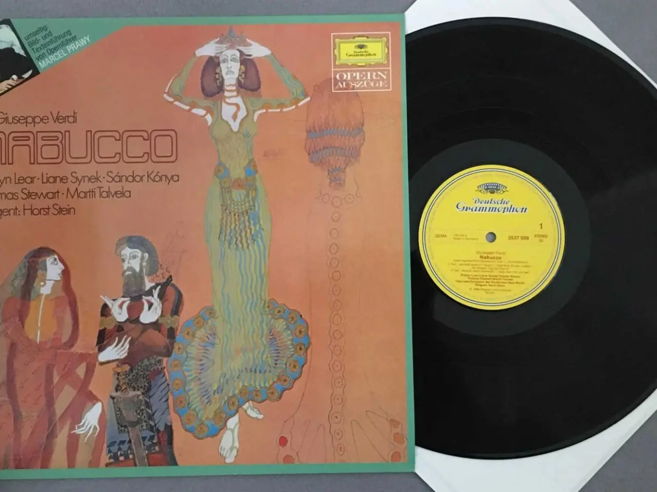 Billede 1 - Verdi: Nabucco (Nebuchanedsar), opera DG vinyl