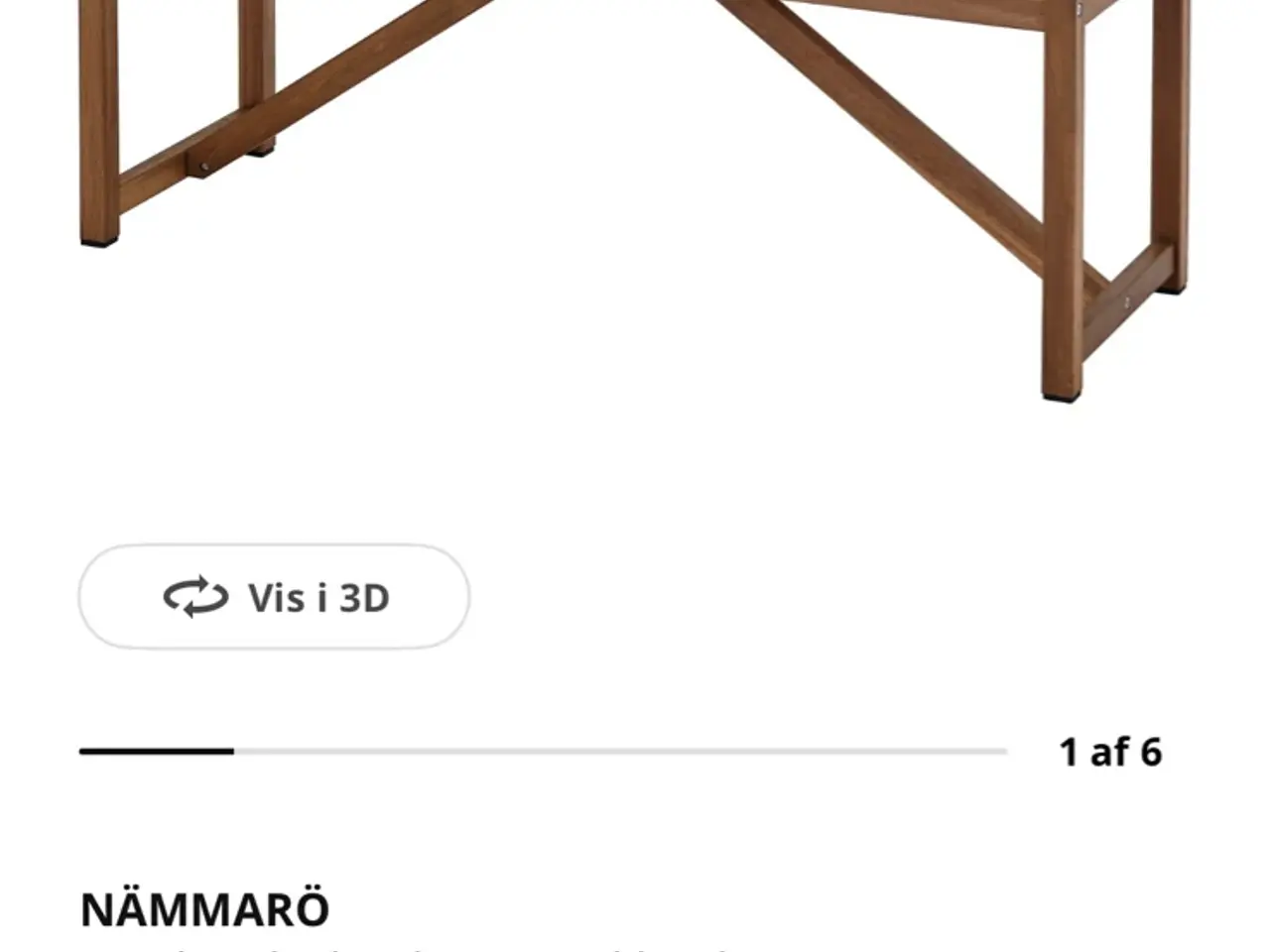 Billede 4 - Havemøbelsæt fra ikea