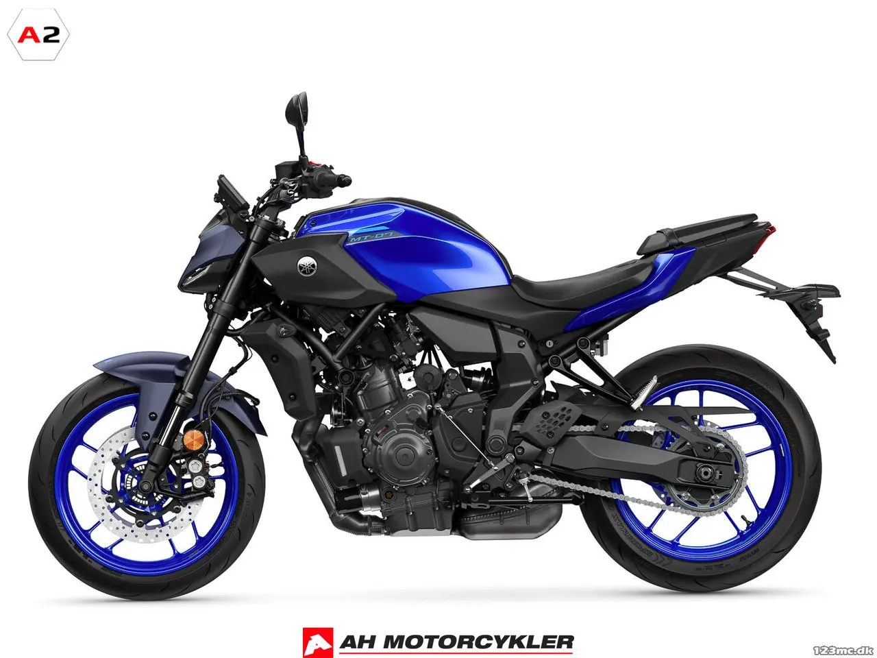 Billede 3 - Yamaha MT-07 Icon Blue 35kW Sænket