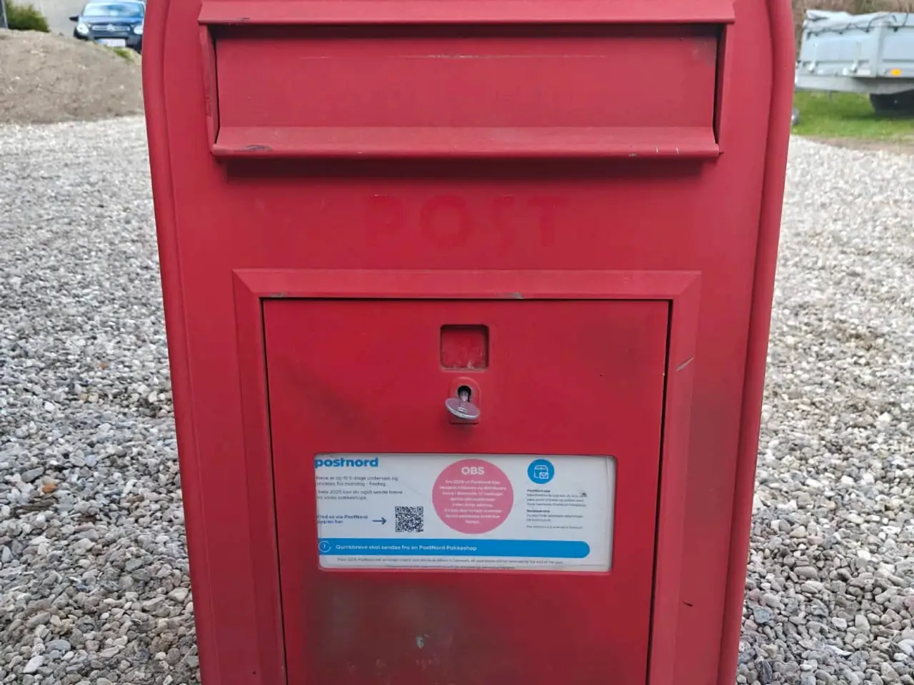 Billede 1 - Postkasse postnord