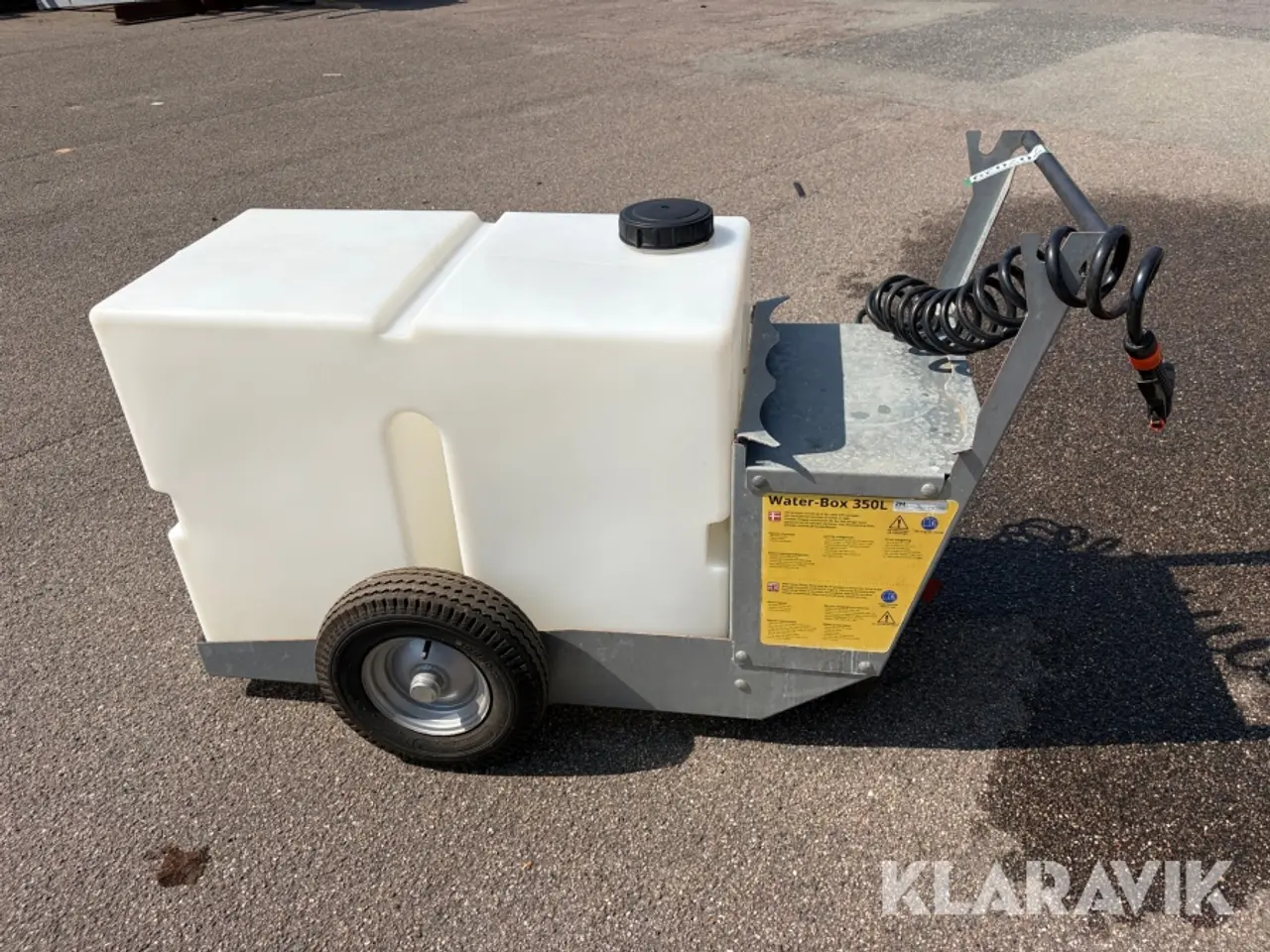 Billede 3 - Vandvogn 2m Group Water-box 350L med pumpe